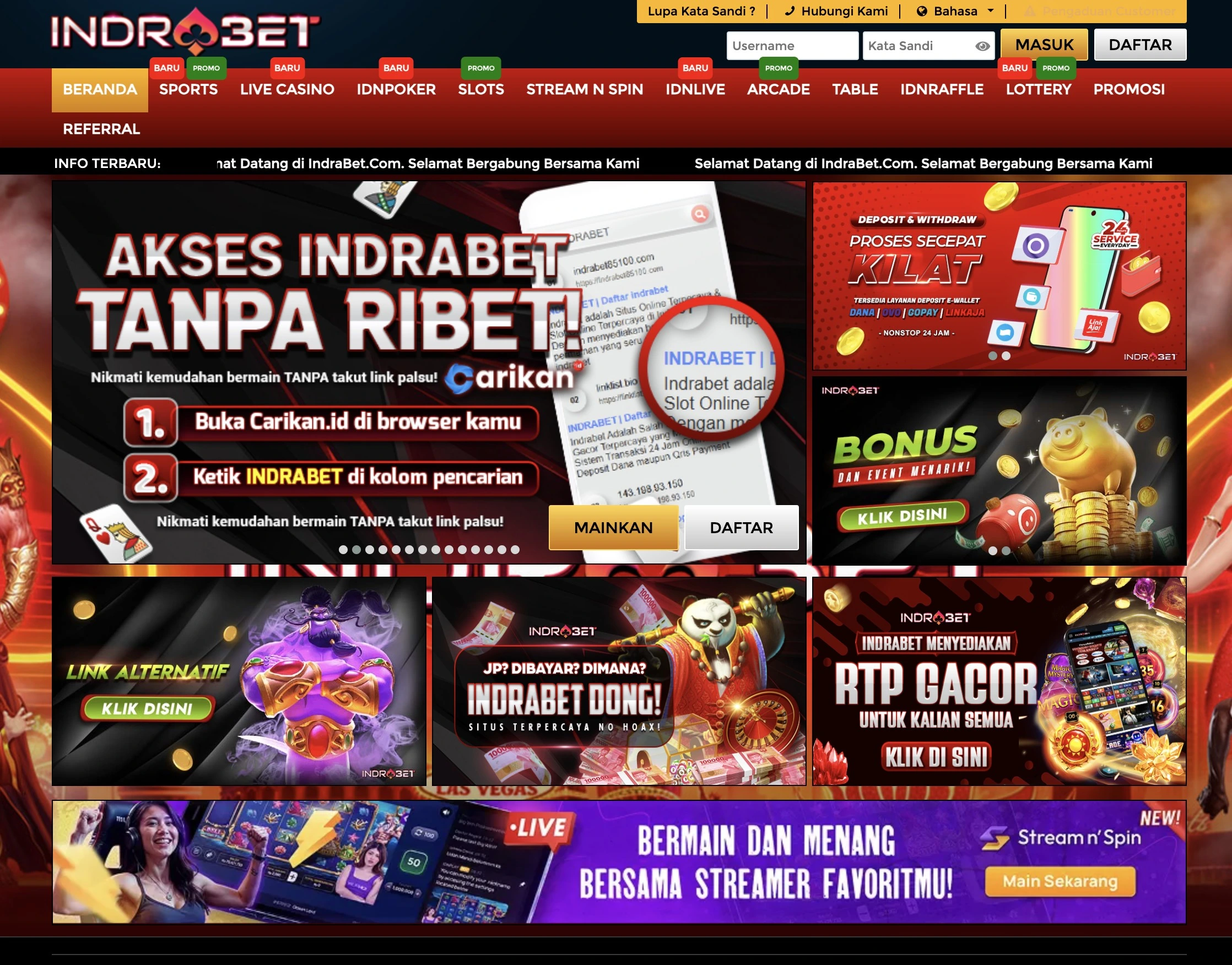 Promo Spesial INDRABET